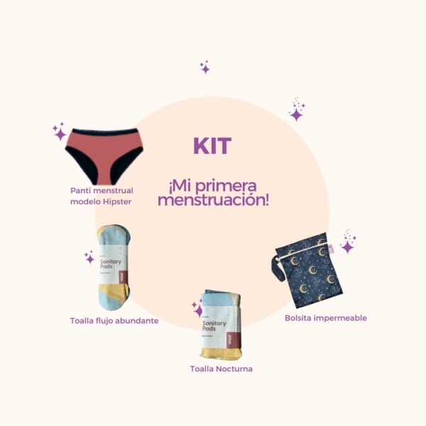 kit mi primera menstruacion