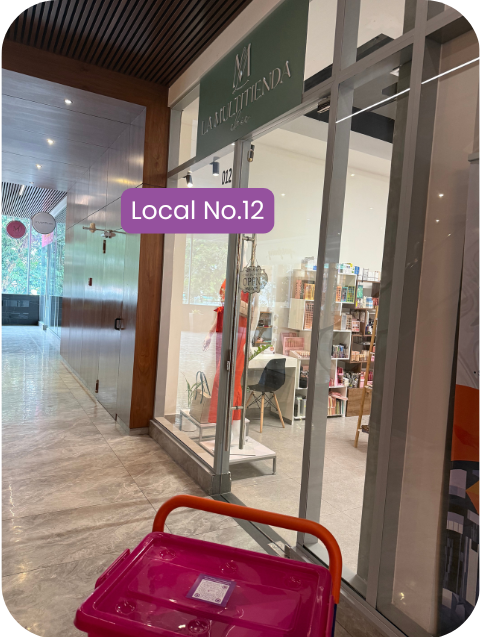 Tienda de amapola productos para higiene intima femenina reutilizables, la multitienda chic Sunset street plaza, vía israel