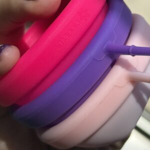 Disco menstrual en Panamá de silicona con hilo